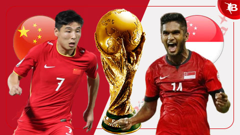Nhận định bóng đá Trung Quốc vs Singapore, 19h00 ngày 26/3: Mệnh lệnh phải thắng